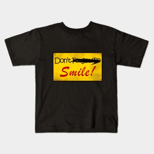 Don"t Forget To Smile! Kids T-Shirt